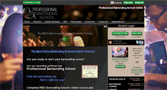 Desktop Screenshot of bartendingonline.com