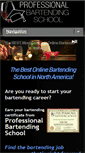 Mobile Screenshot of bartendingonline.com
